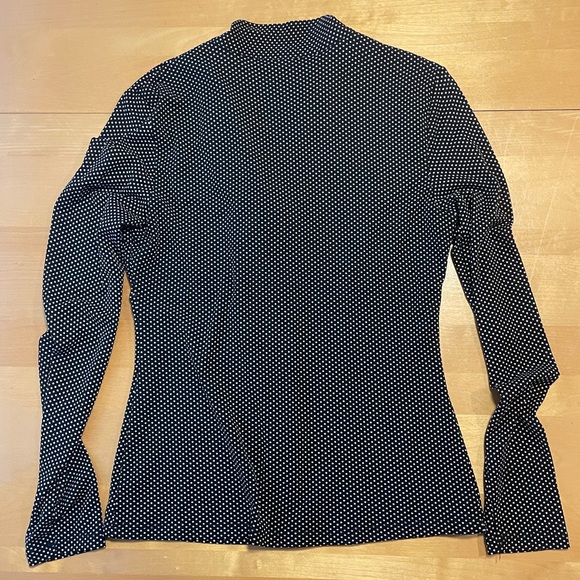 INC International Concepts V-Neck Tie Front Blouse Size Small - Picture 8 of 10